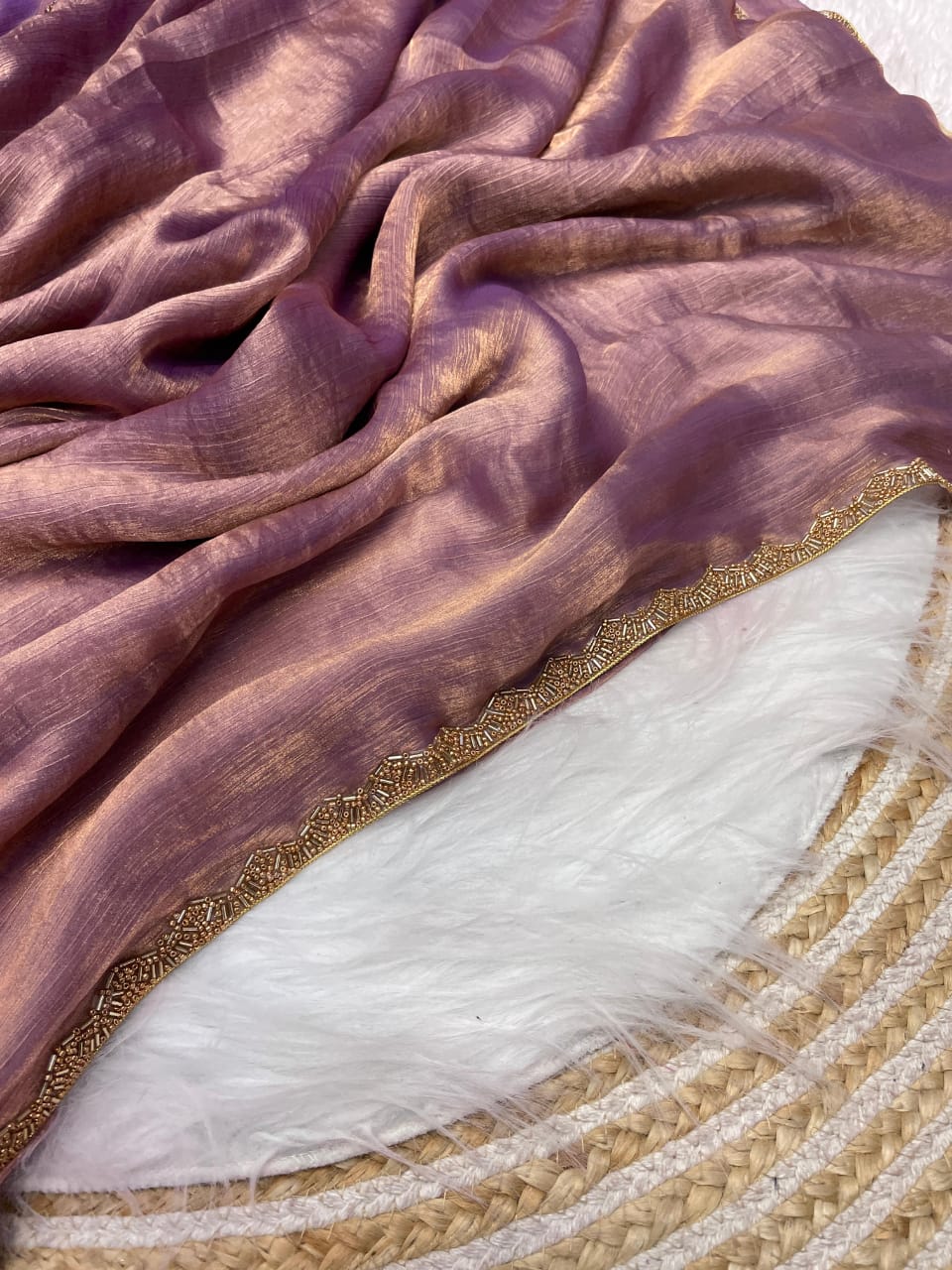 Varna - Chiffon Fendy Silk Saree