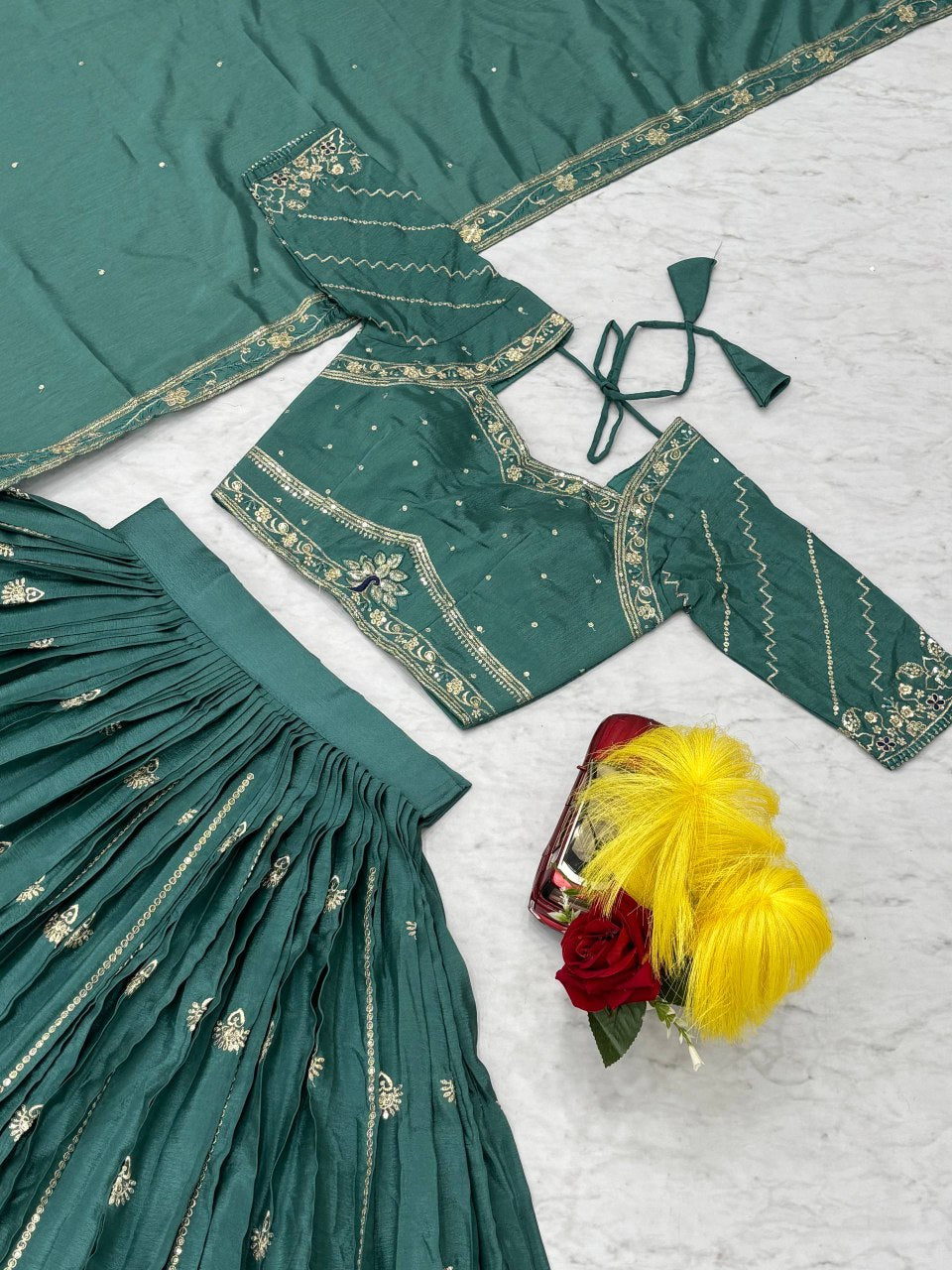 Pastelle - Thread & Sequence Work Lehenga Choli