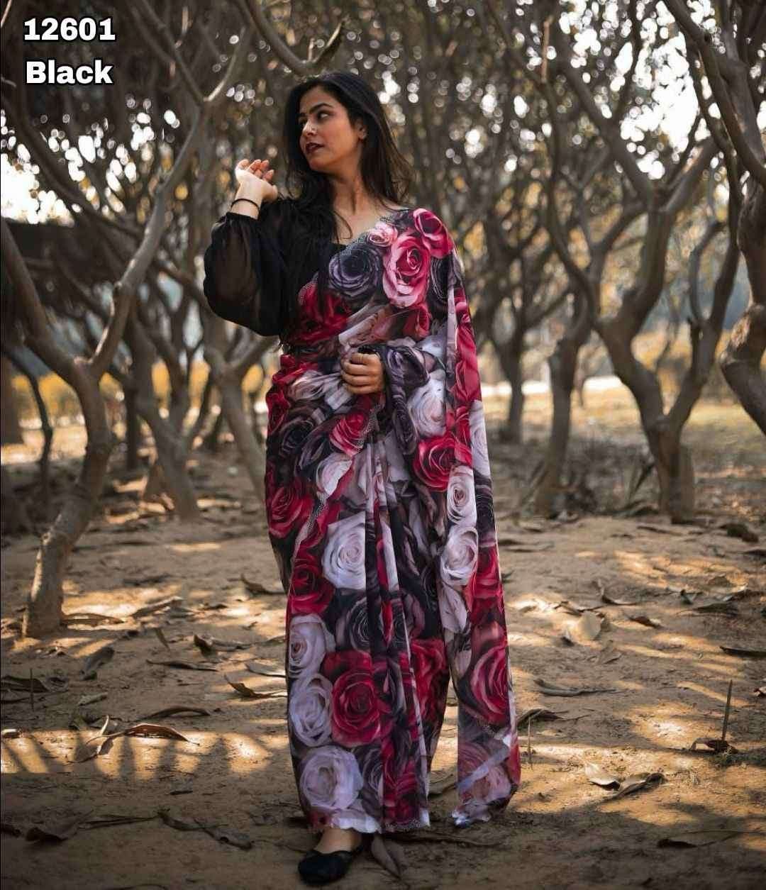 Wardah - Chiffon saree