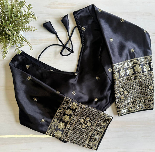 Semi Gaji Silk Blouse