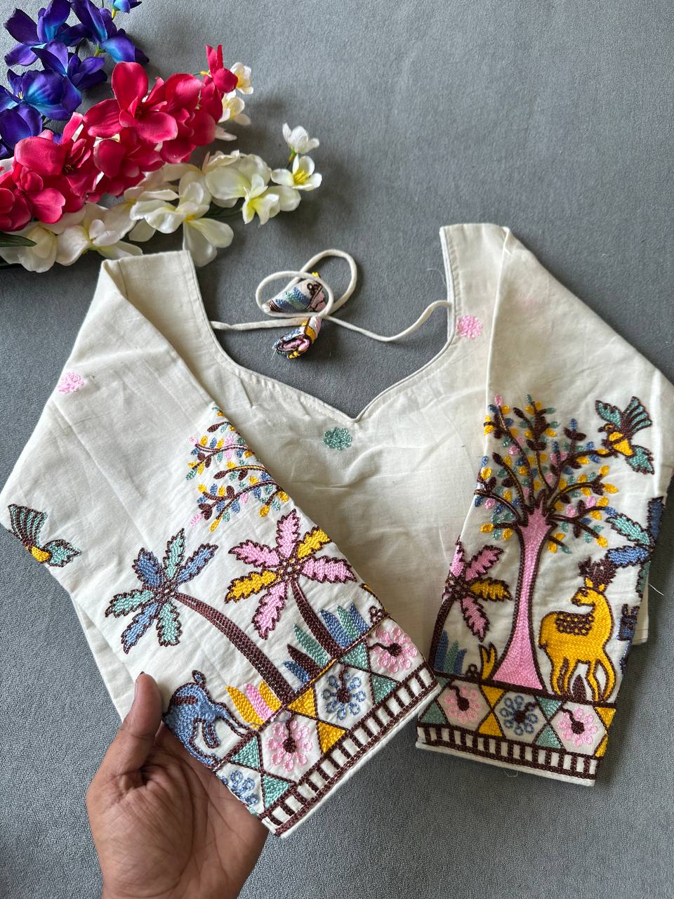 Khadi Cotton Blouse