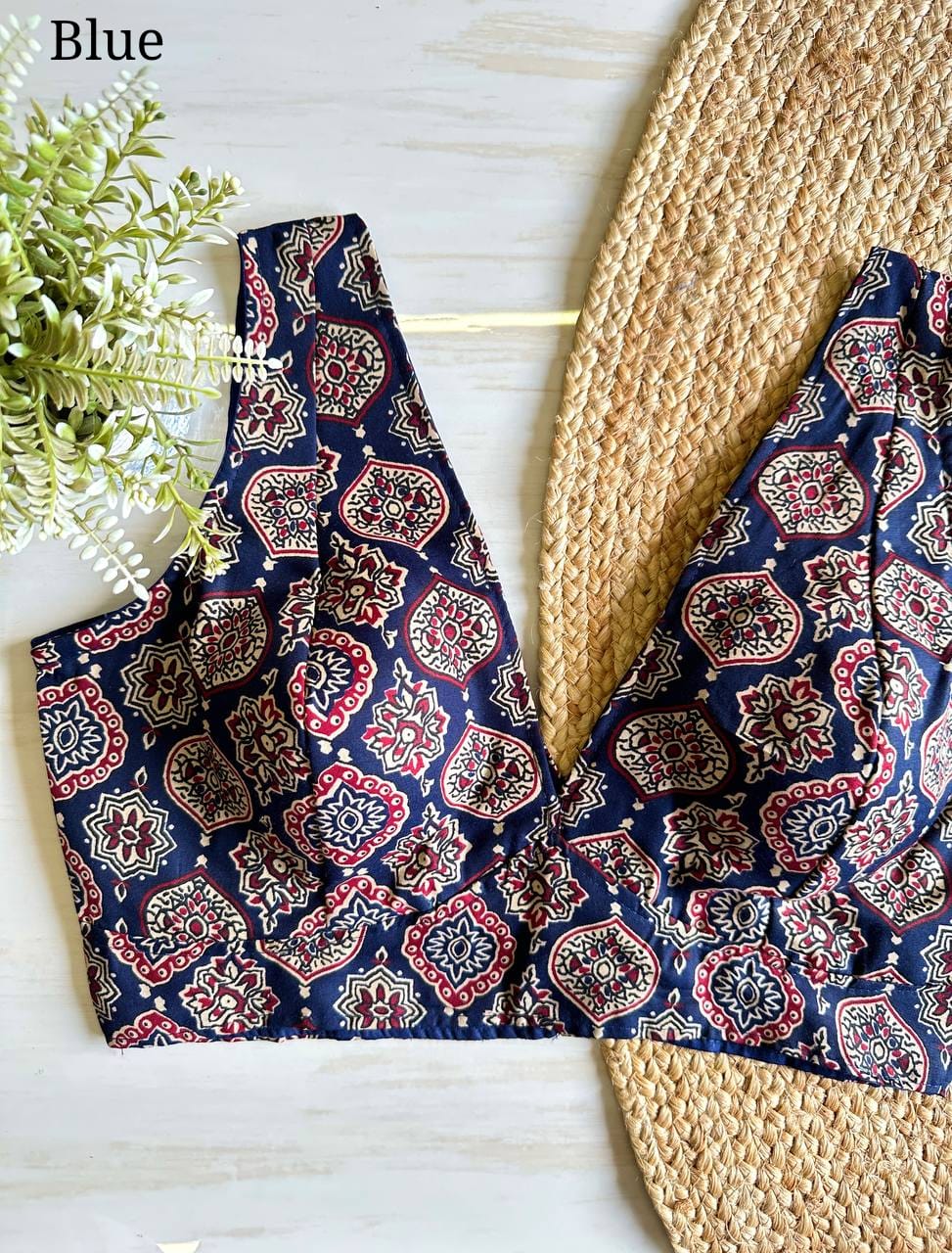 "Galaxy on Trends"(Ajrak Blouse)