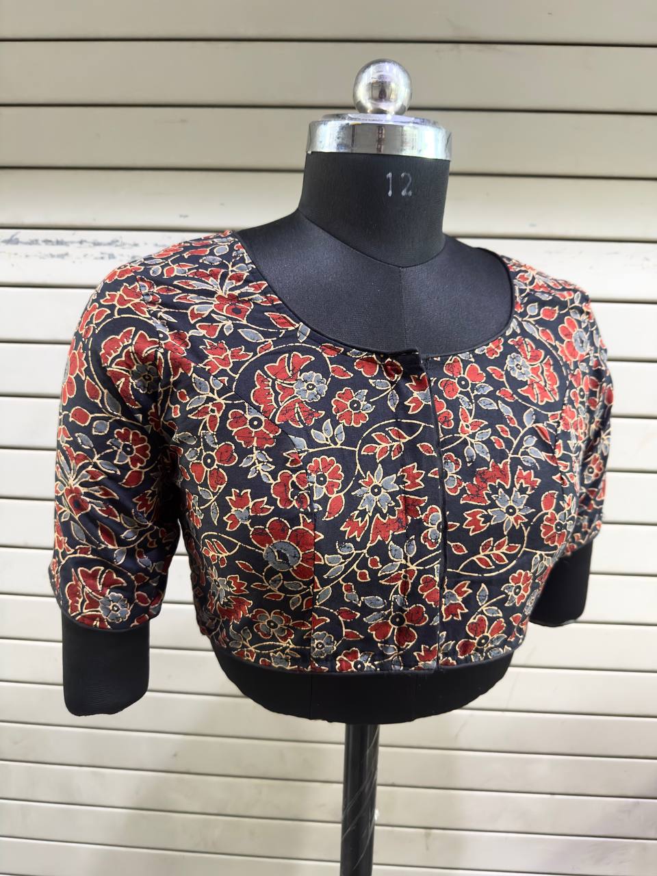 Ajrakh Handblock - Cotton Blouse