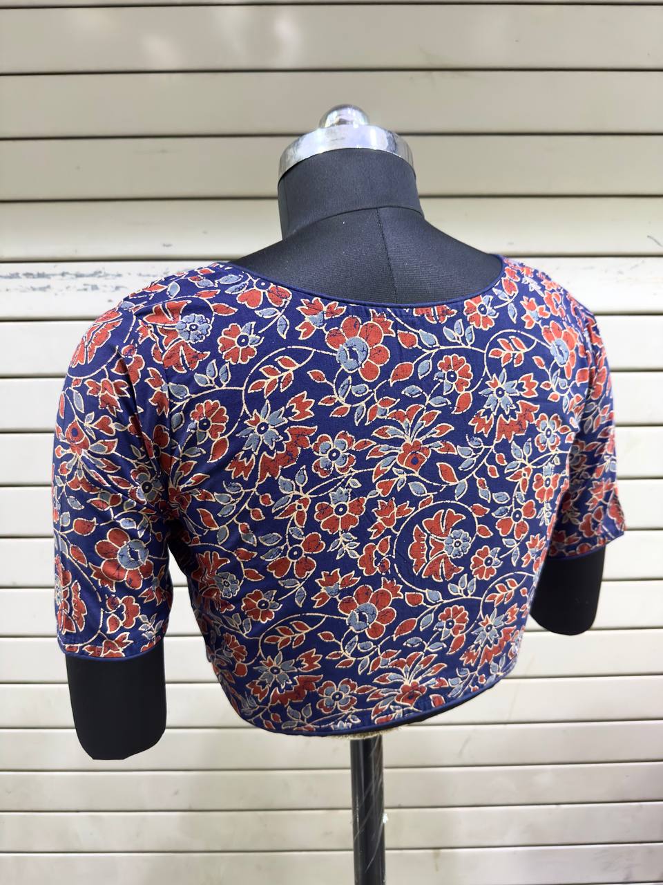 Ajrakh Handblock - Cotton Blouse