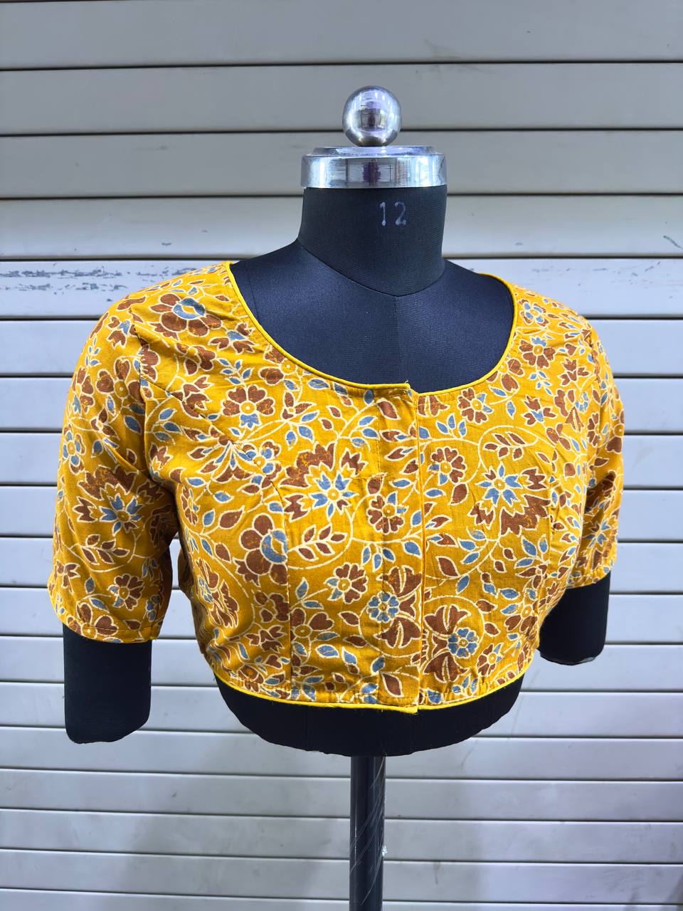 Ajrakh Handblock - Cotton Blouse