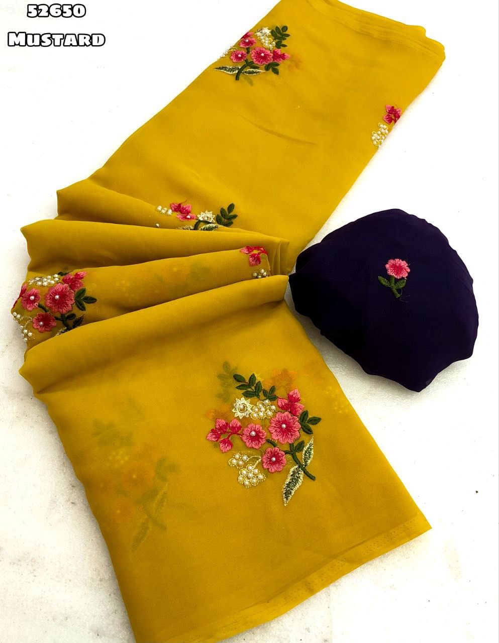 Cheri - Georgette Saree