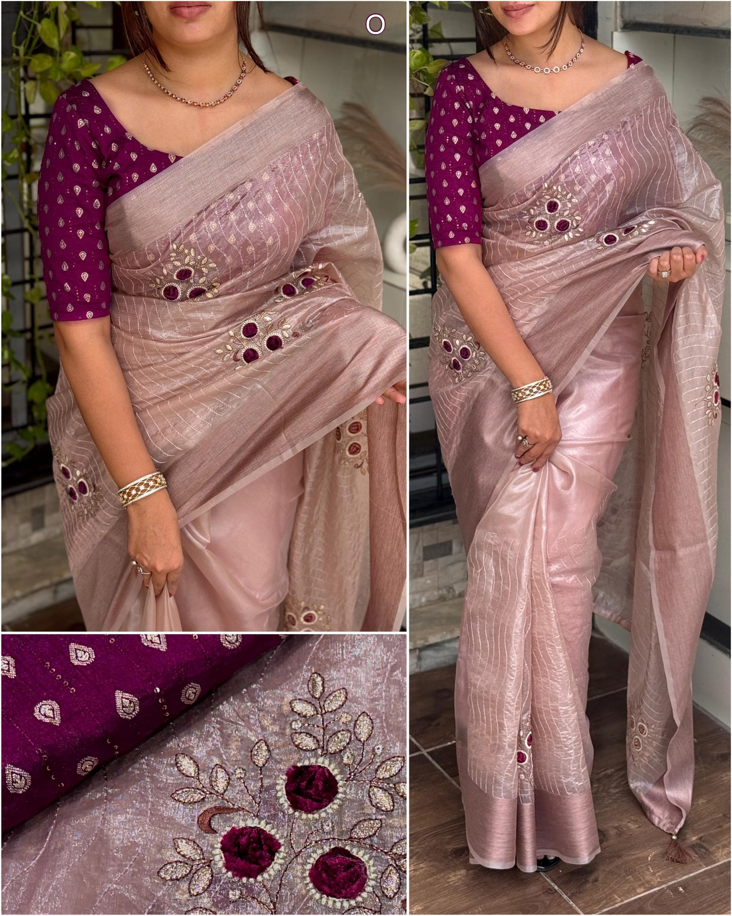 Heera - Tissue Silk Saree