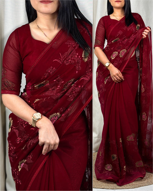 Sitara - Chiffon Saree