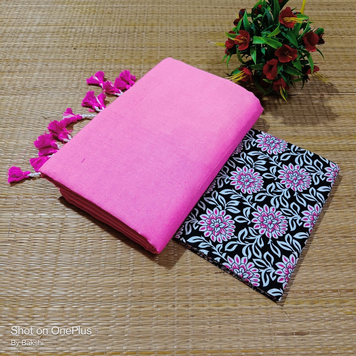 Mullai - Khadi Cotton Saree with blouse