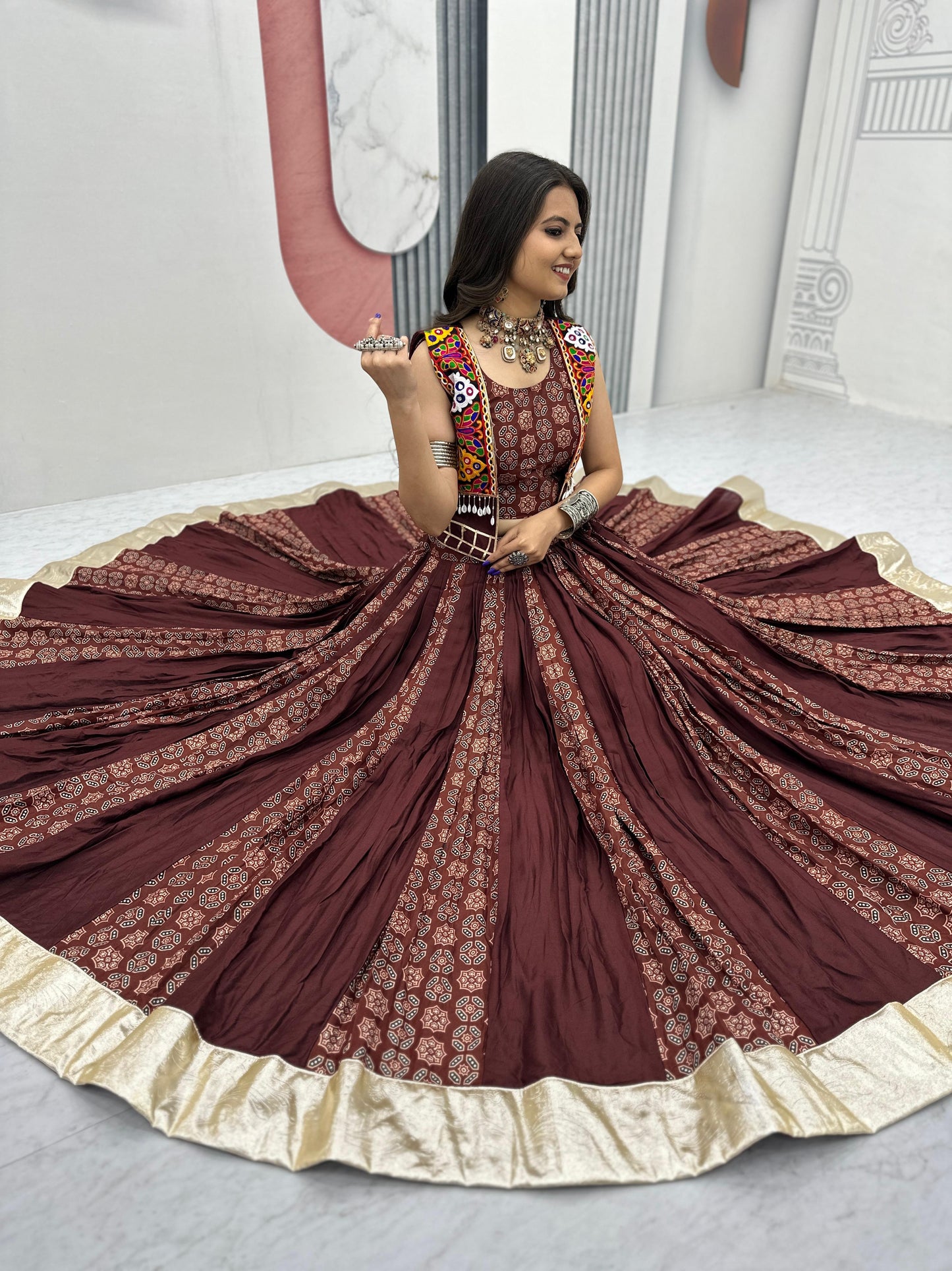 Navya - Lehenga Choli With Jacket