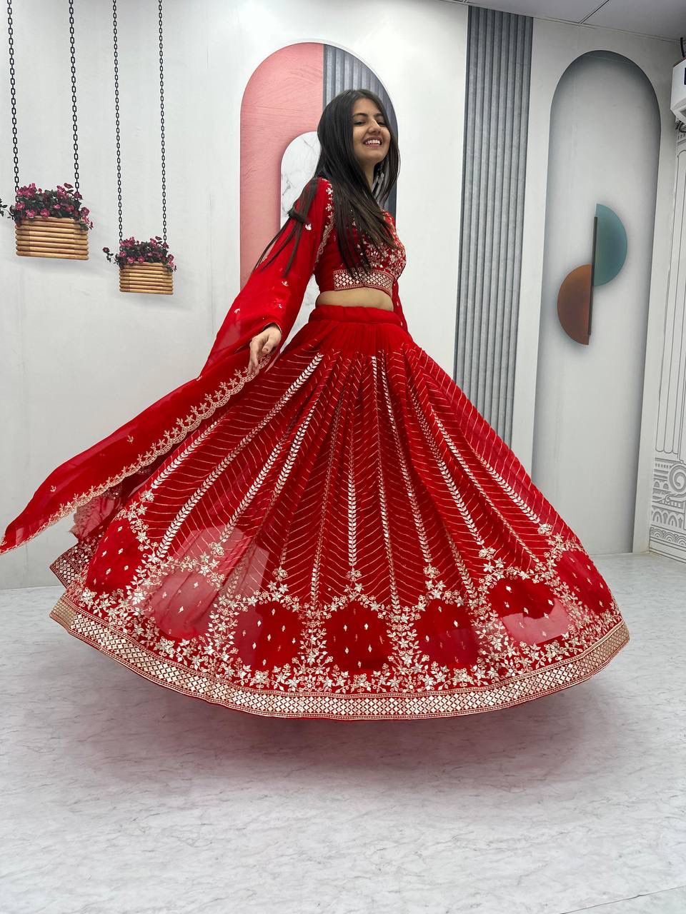 Gulabi - Lehenga Choli