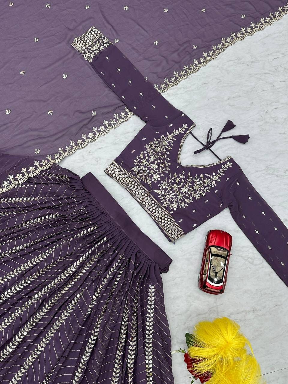 Lilac - Lehenga Choli