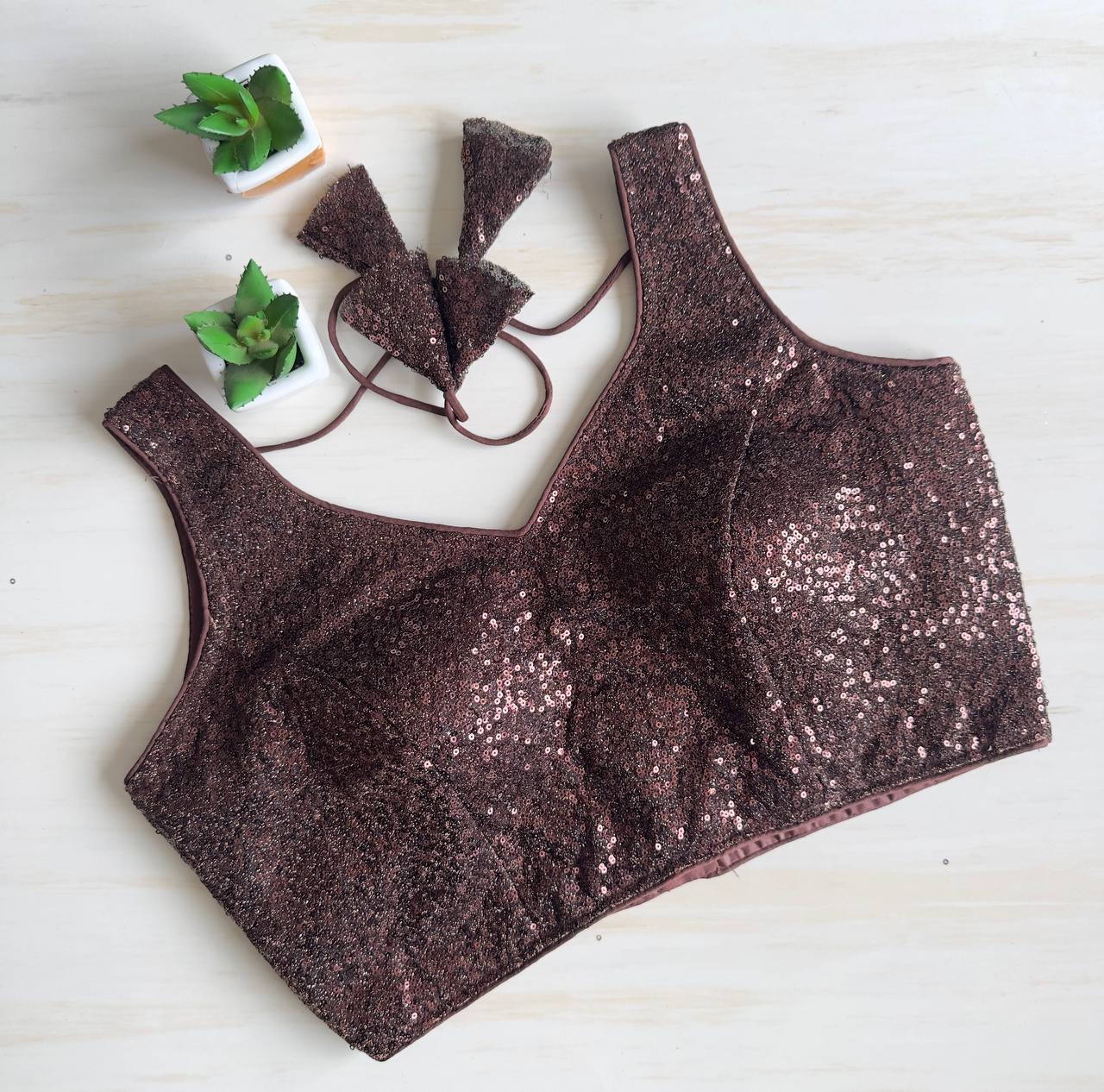 Imported Export Sequence Blouse
