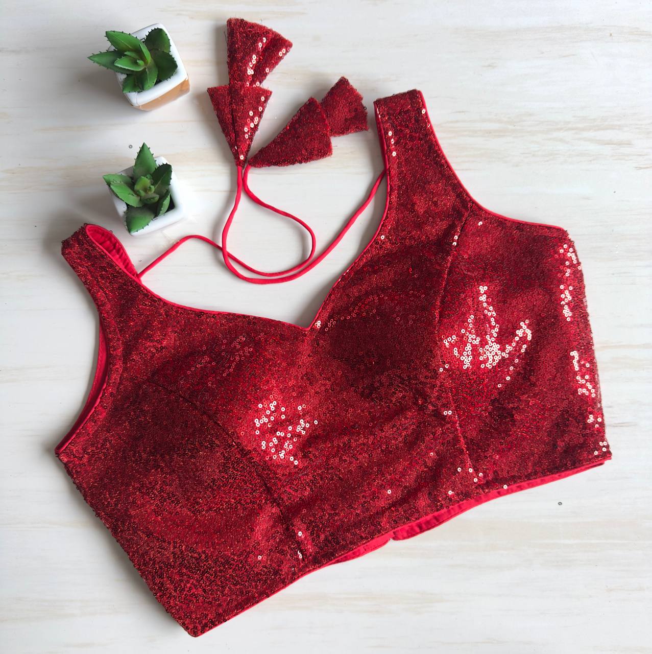 Imported Export Sequence Blouse