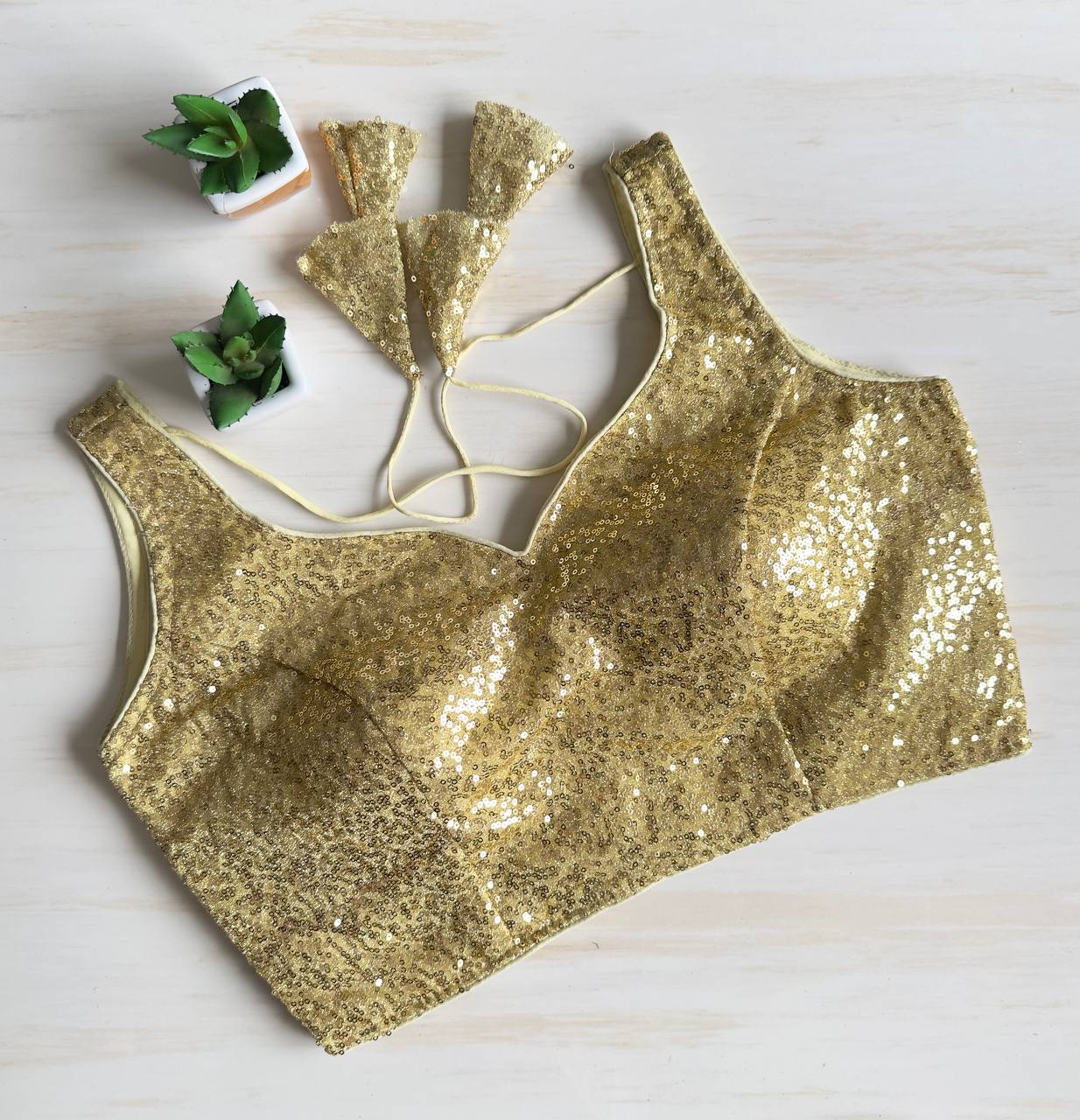 Imported Export Sequence Blouse