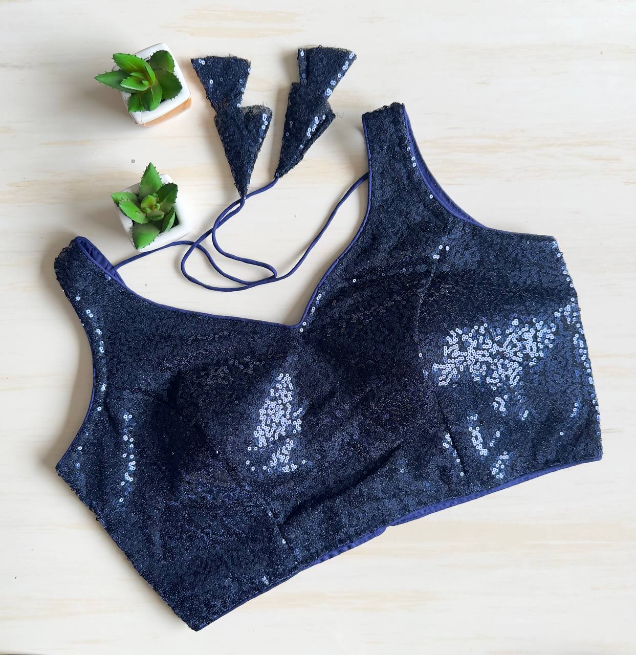 Imported Export Sequence Blouse