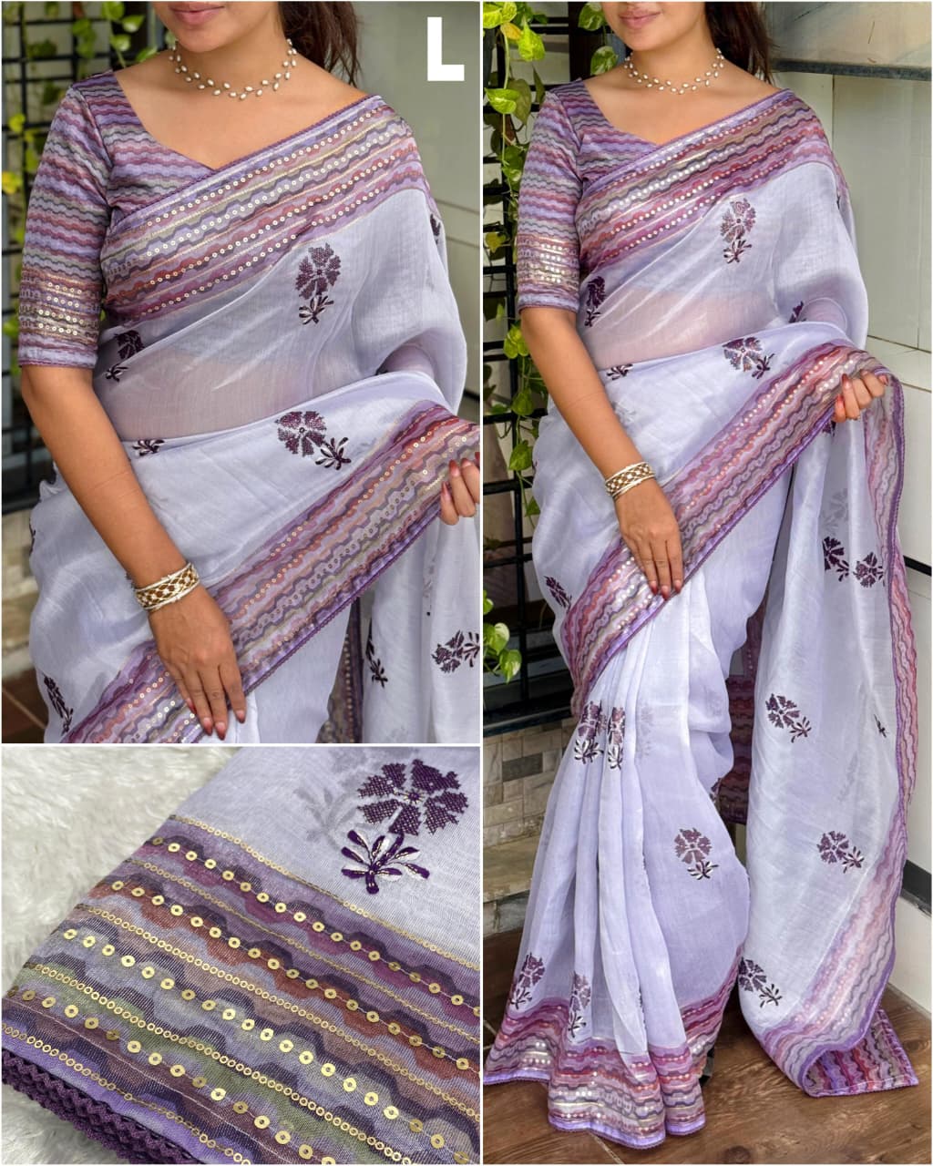 Gehna - Tani Shani Silk Saree