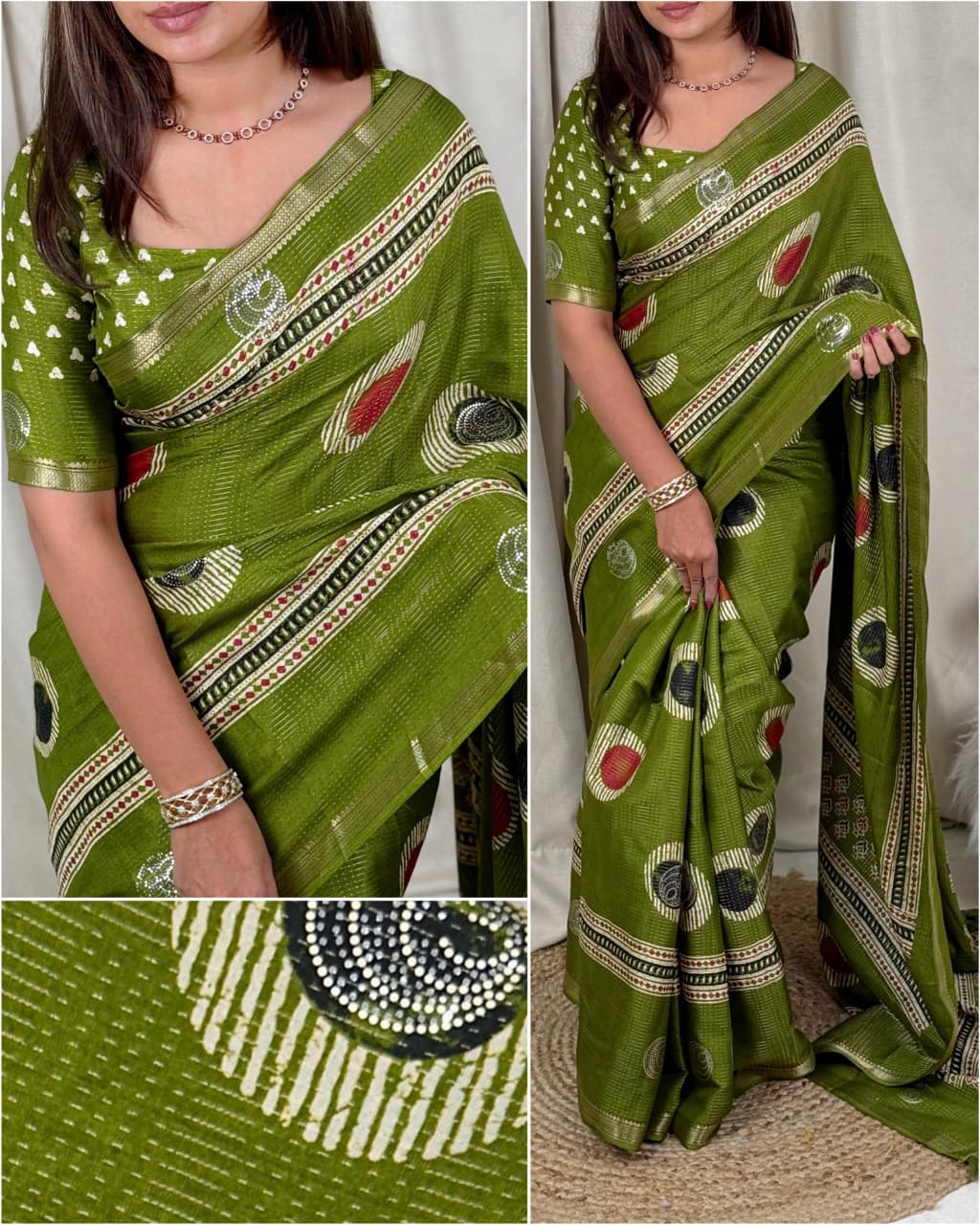 Sushma - Cotton Zari Saree