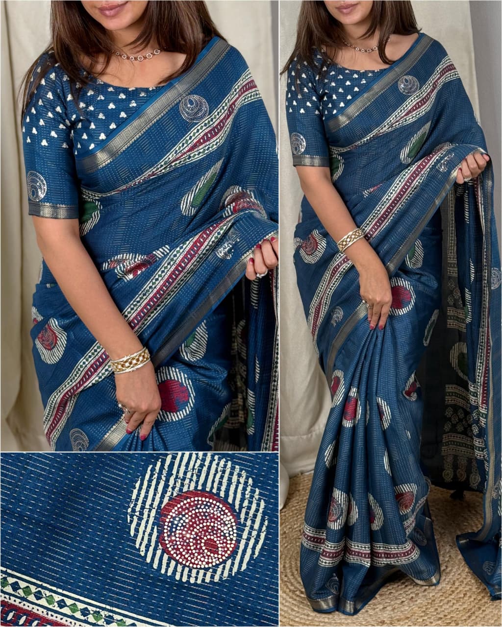 Sushma - Cotton Zari Saree