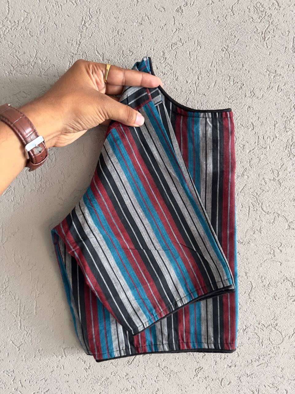 Stripes - Pochampally Weaving blouse