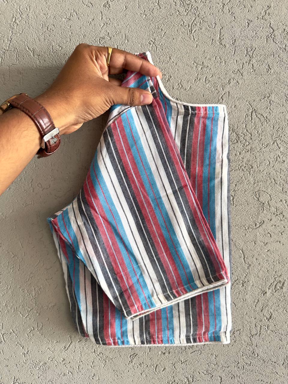 Stripes - Pochampally Weaving blouse