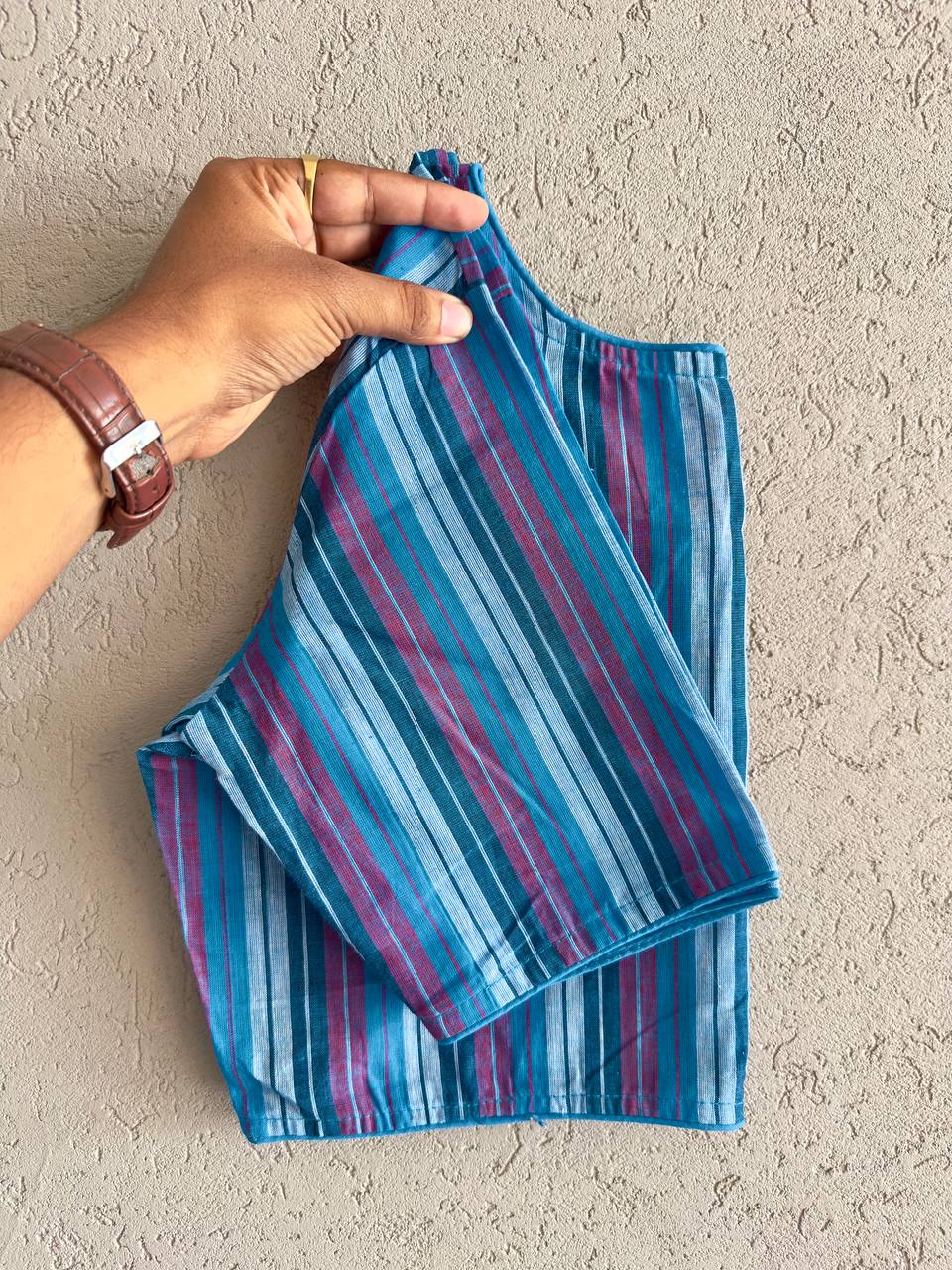 Stripes - Pochampally Weaving blouse