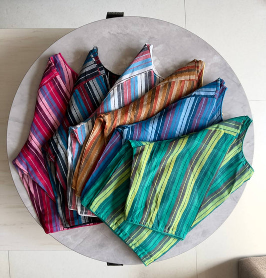 Stripes - Pochampally Weaving blouse