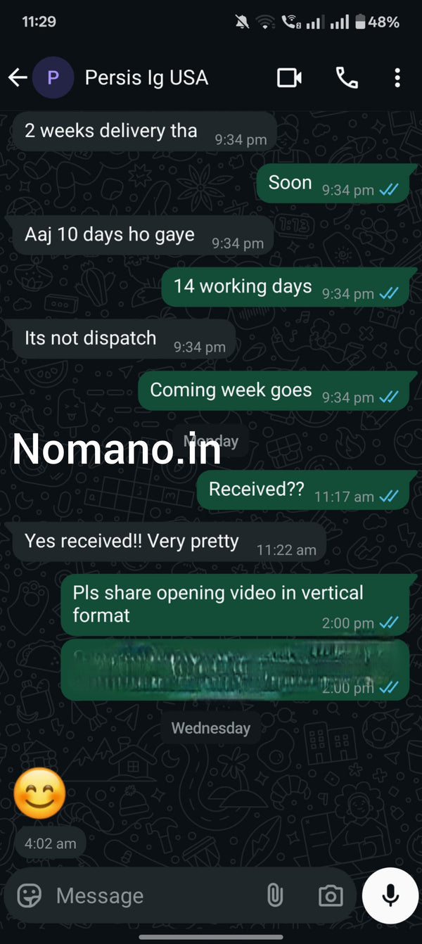 Testimonial Screenshot