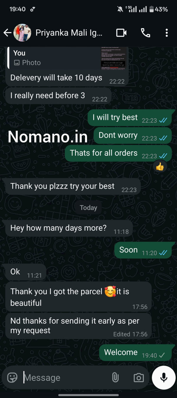 Testimonial Screenshot