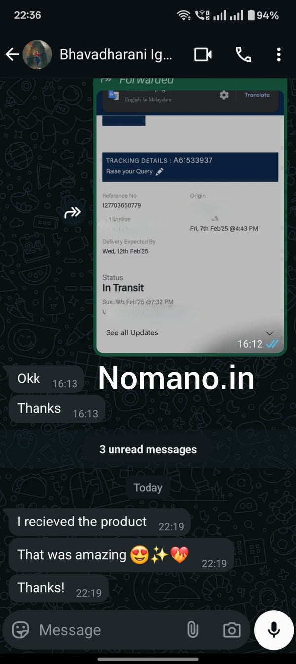 Testimonial Screenshot