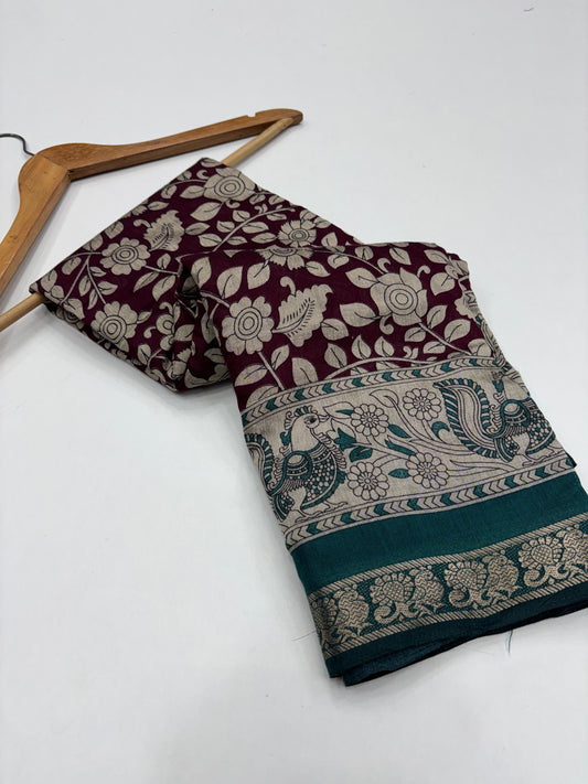 Manya - Viscose Silk Saree