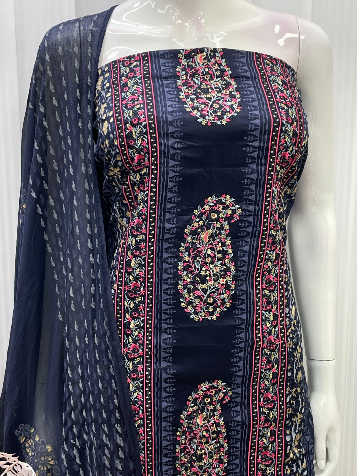 Block Print Dress Materials