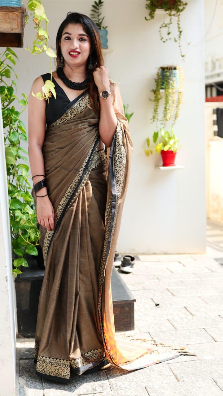 Saara - Khadi Cotton Saree