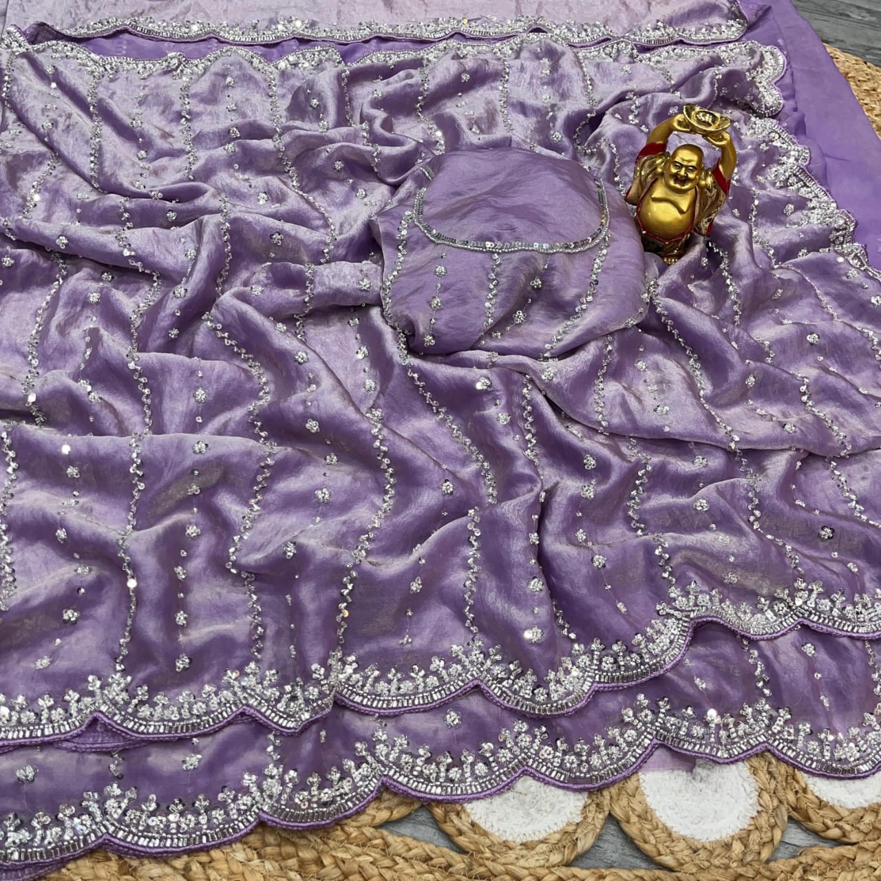 Amira - Luxurious Space Silk Saree