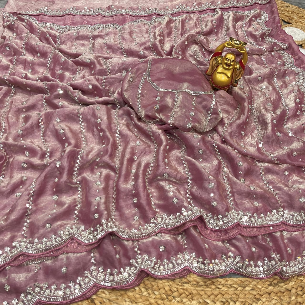 Amira - Luxurious Space Silk Saree