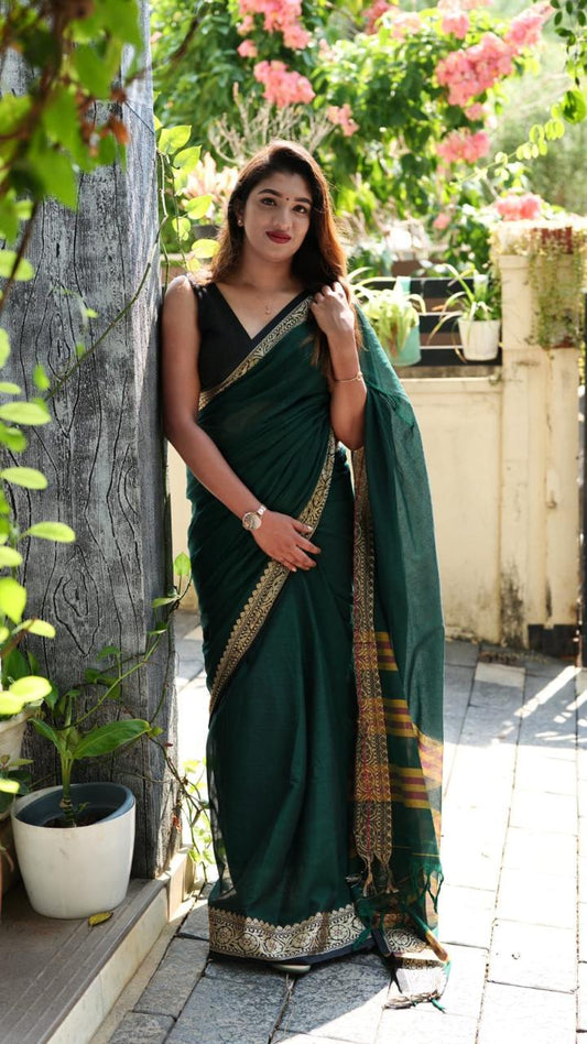Saara - Khadi Cotton Saree