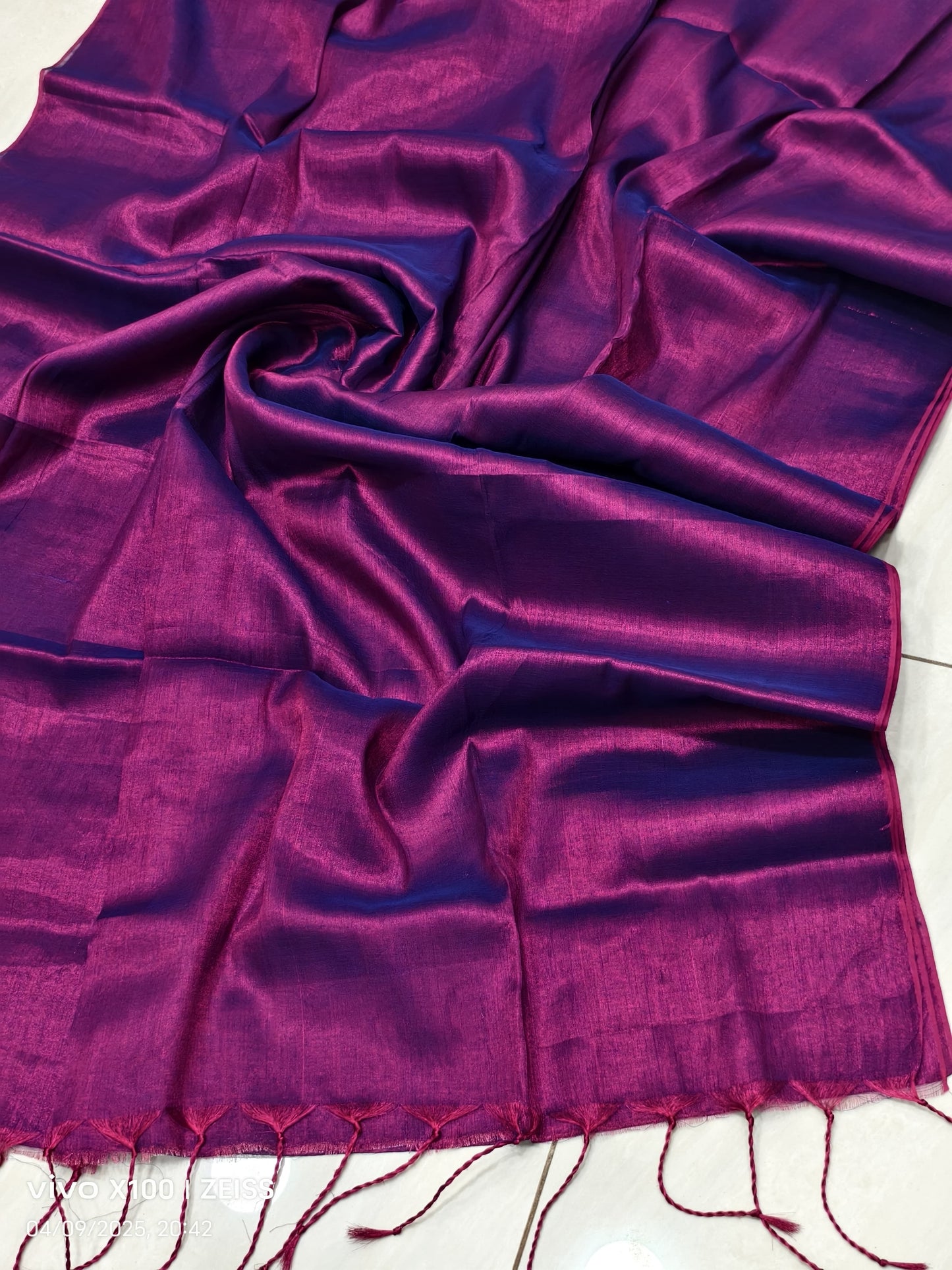 Tissue khadi cotton