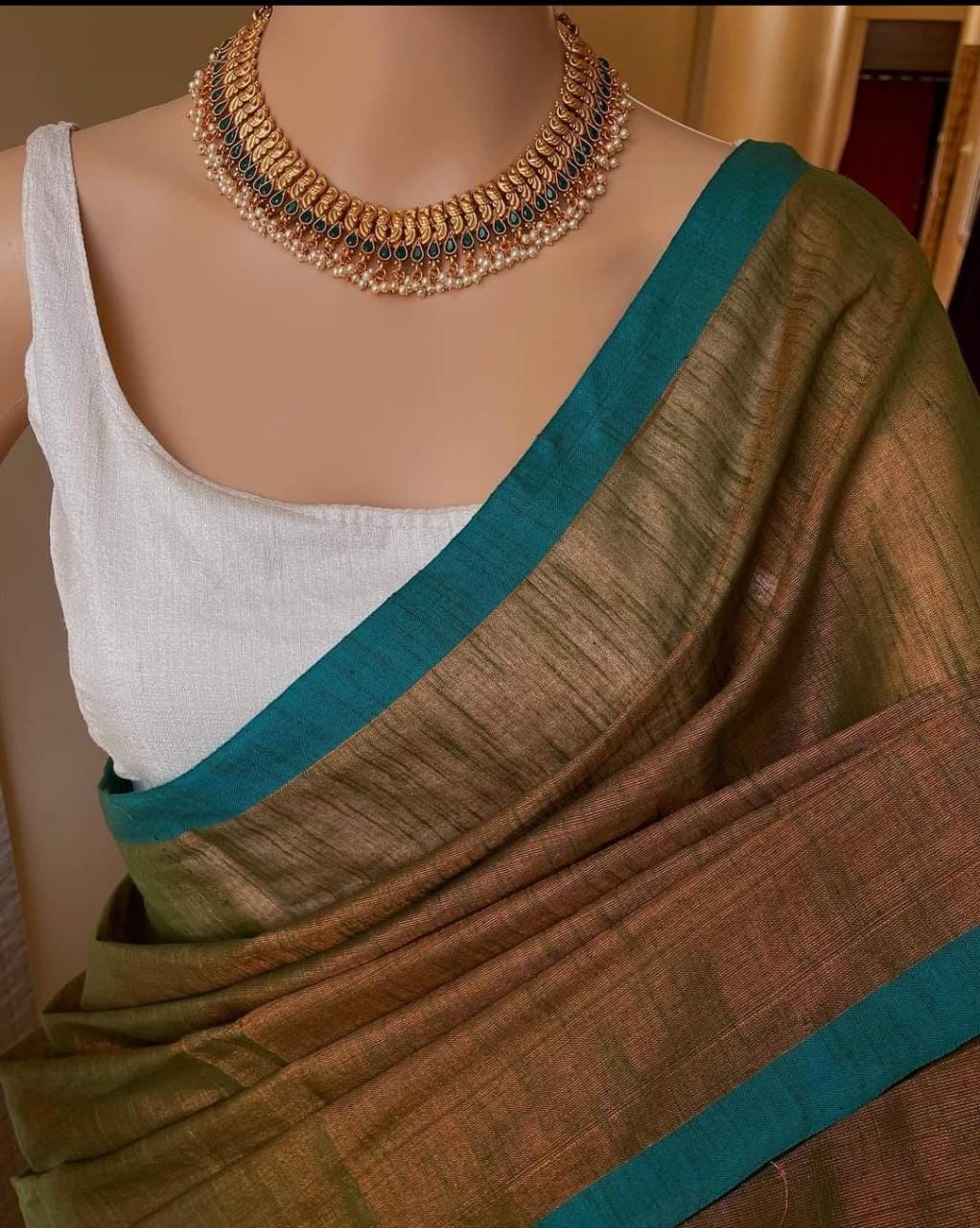 Mira - Tissue Khadi Handloom Saree