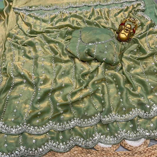 Amira - Luxurious Space Silk Saree