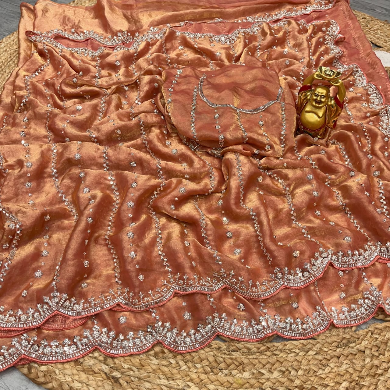 Amira - Luxurious Space Silk Saree
