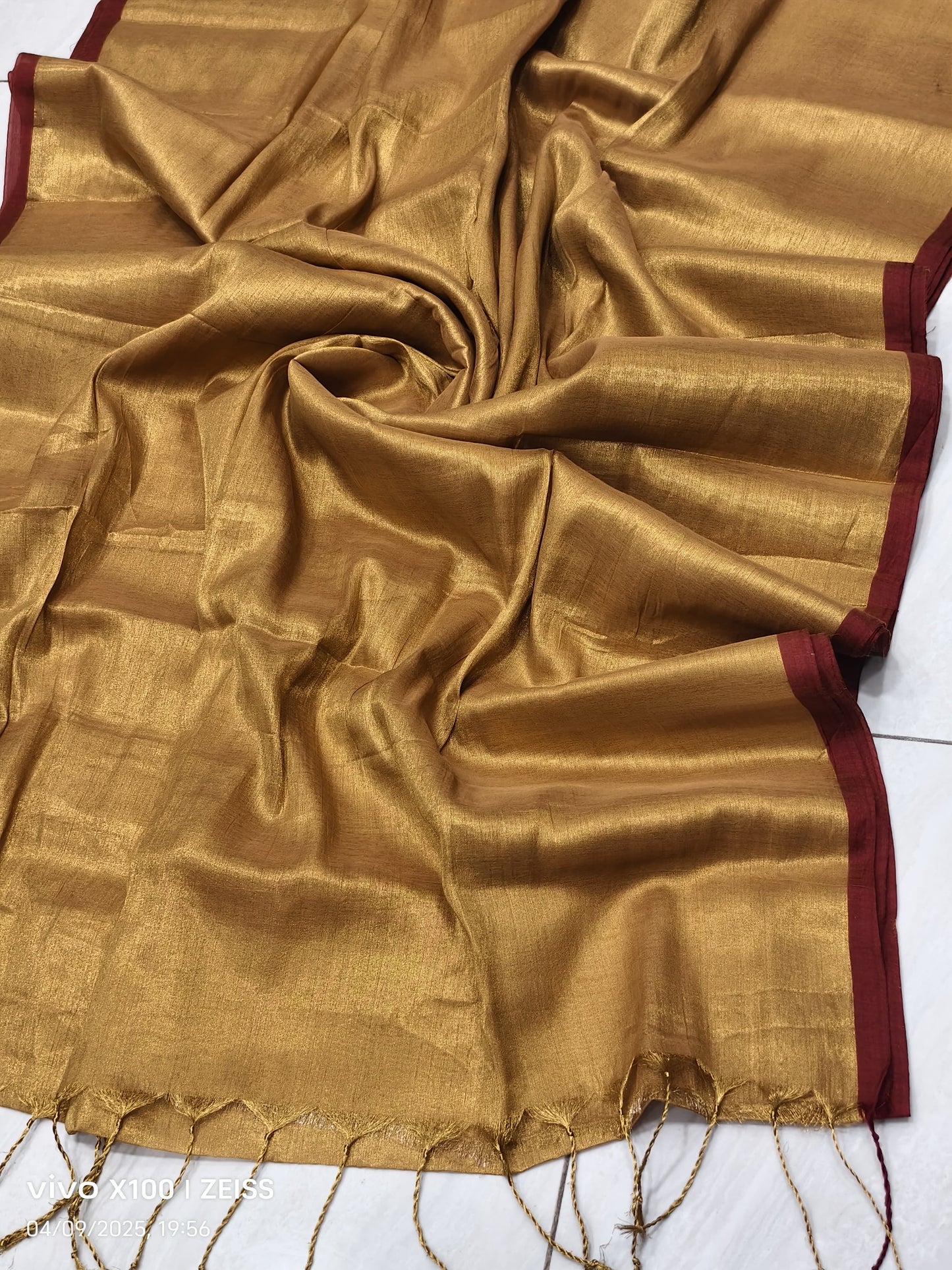 Tissue khadi cotton