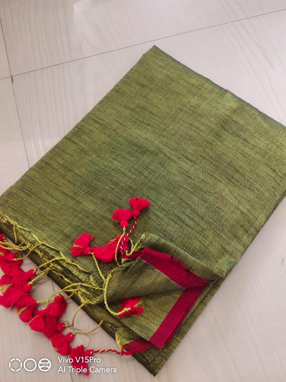 Mira - Tissue Khadi Handloom Saree
