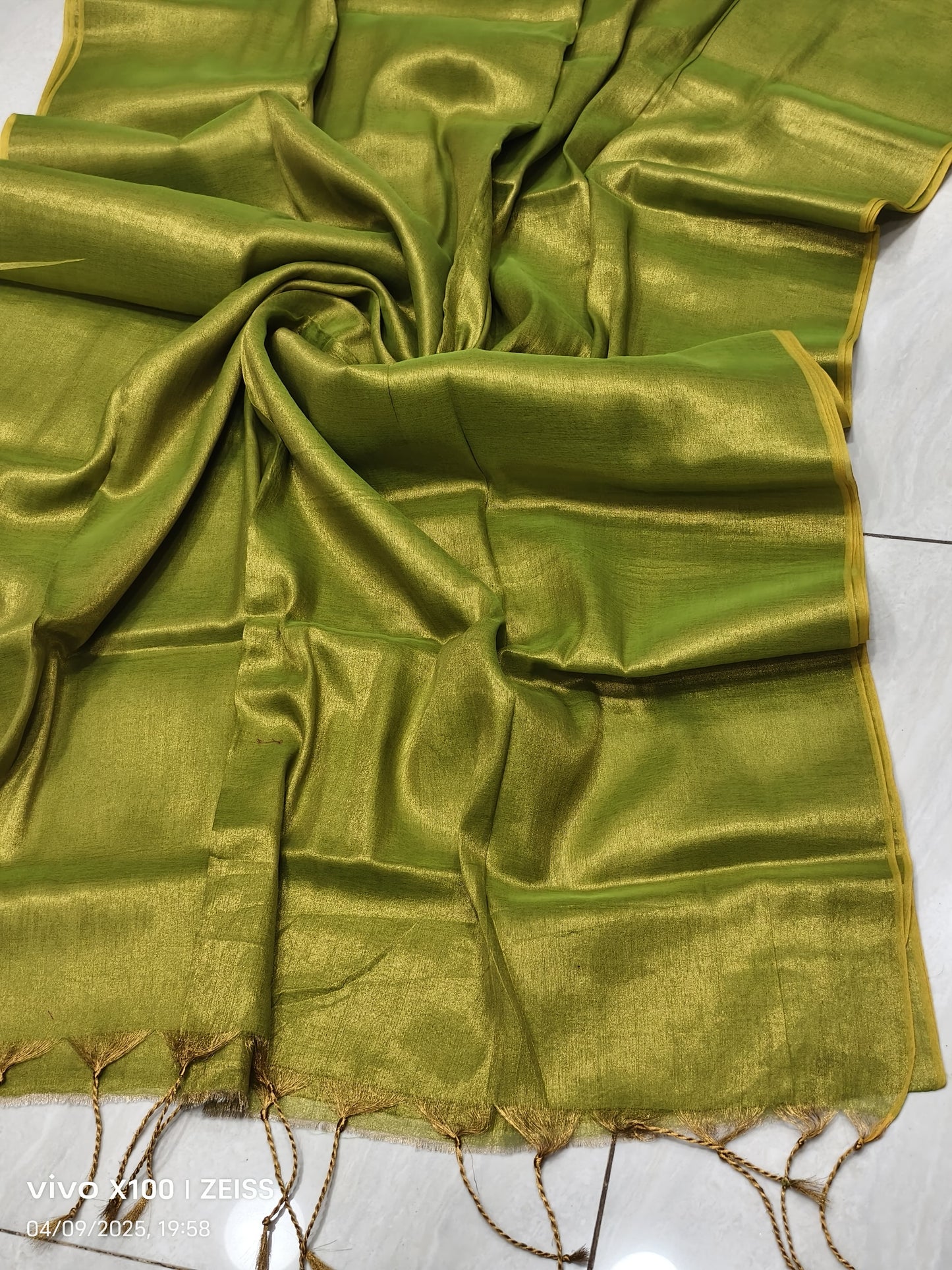 Tissue khadi cotton