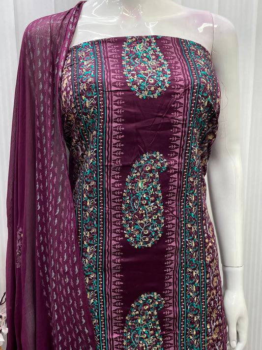 Block Print Dress Materials