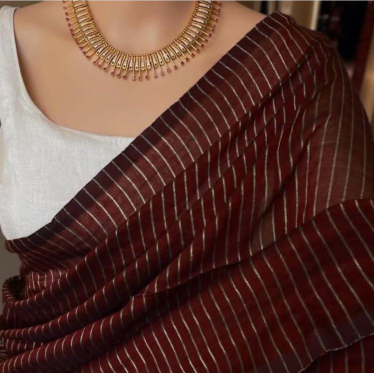 Star Sitara - Khadi Cotton Handloom Saree