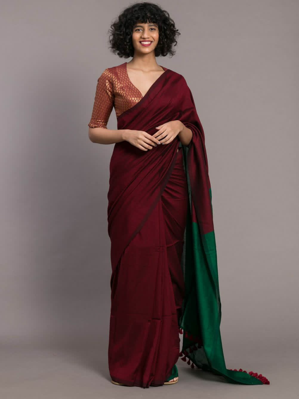 Khodhai - Khadi Cotton Handloom Saree