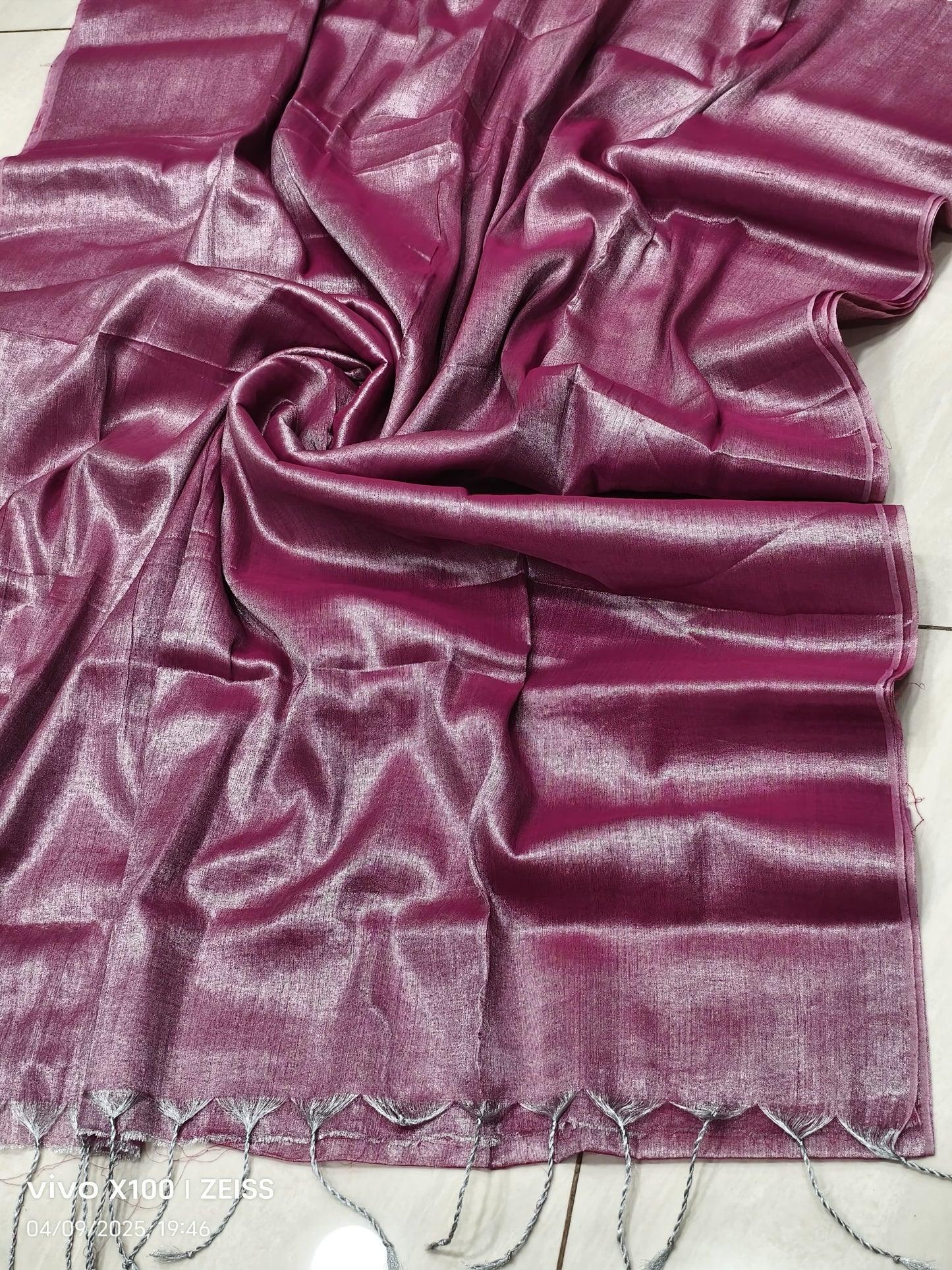 Tissue khadi cotton