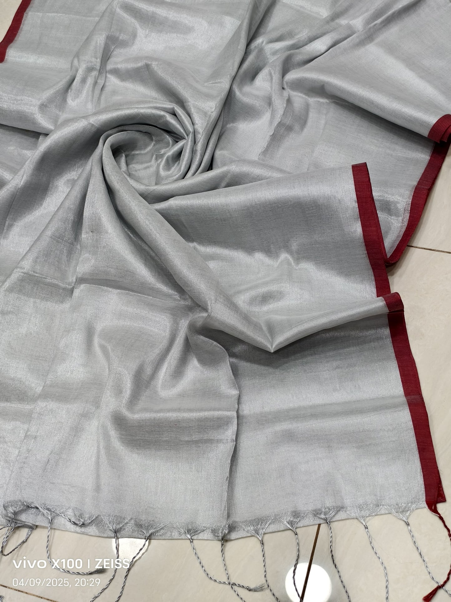 Tissue khadi cotton