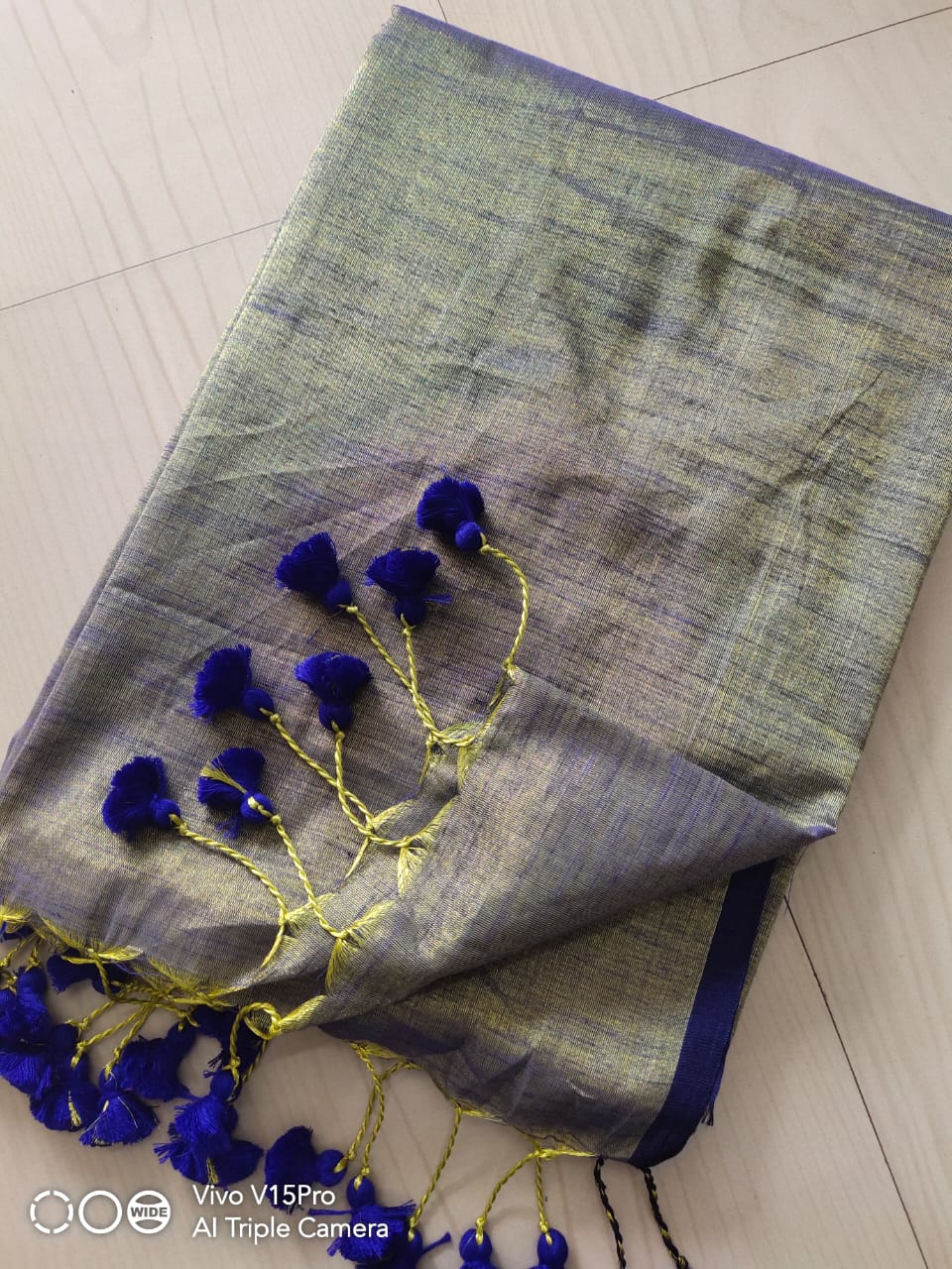 Mira - Tissue Khadi Handloom Saree