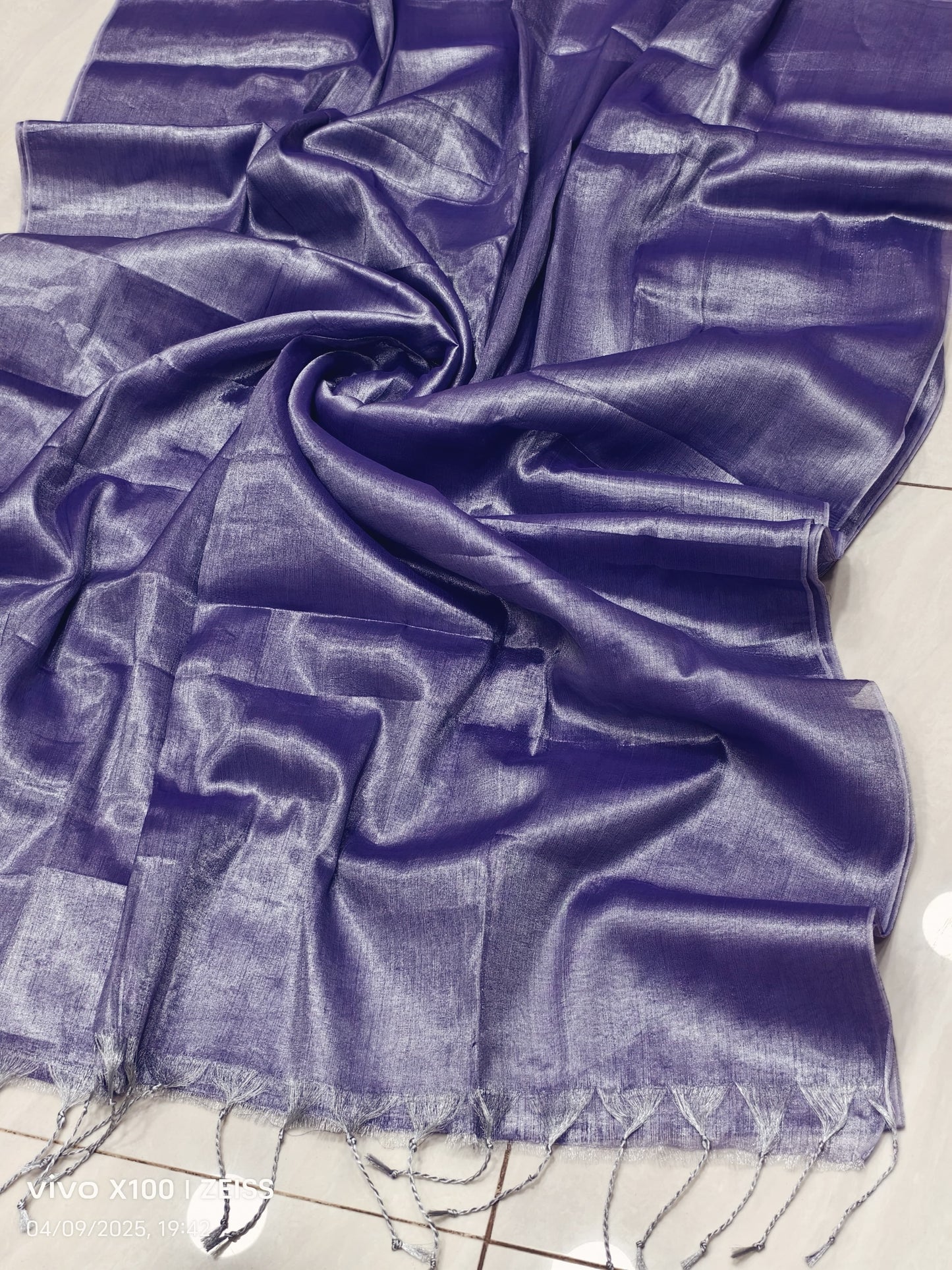 Tissue khadi cotton